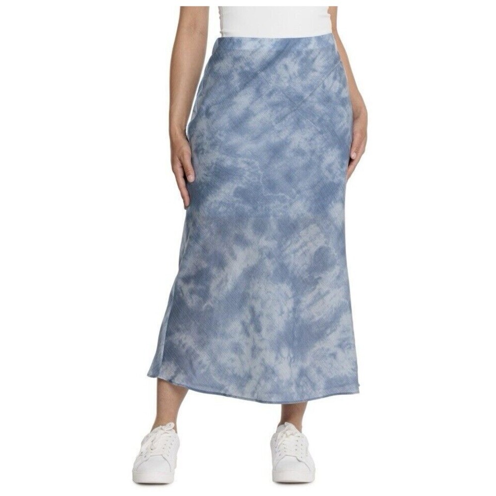 Madewell Women’s Midi‎ Slip Skirt Storm Cloud Size 4 New